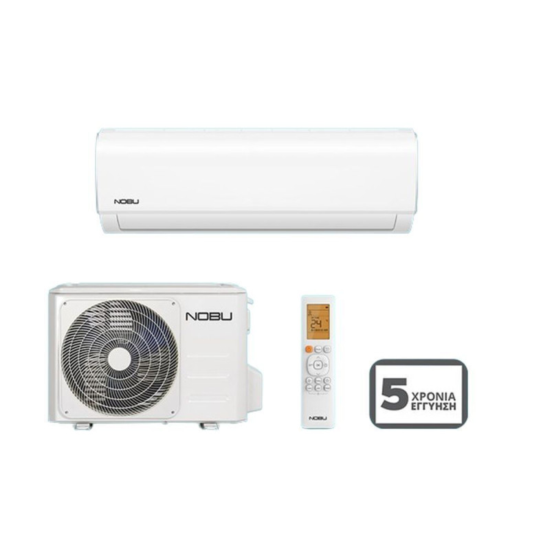 Nobu NBKU3VI-09WFI/ NBKU3VO-09 Κλιματιστικό Inverter 9000 BTU A++/A+ με WiFi 