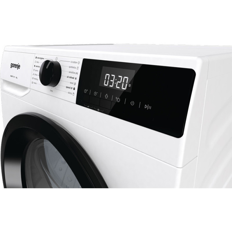 Gorenje DHNE82 Στεγνωτήριο 8kg A++ με Αντλία Θερμότητας -033040701 με 4ετή εγγύηση 