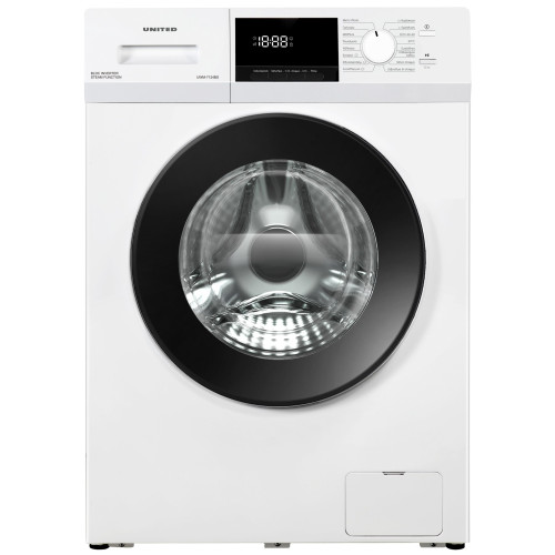 United  UWM-7124BS Πλυντήριο Ρούχων 7kg 1200 Στροφών