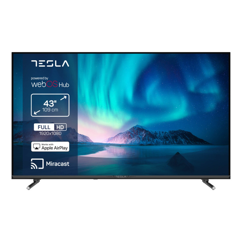 Tesla 43E645BFW Smart Τηλεόραση 43" Full HD LED Series 6 HDR (2025) 