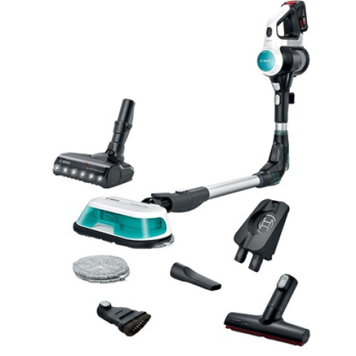 Bosch BCS71HYG1 Unlimited 7 ProHygienic Aqua Επαναφορτιζόμενη Σκούπα Stick & Χειρός 18V Λευκή