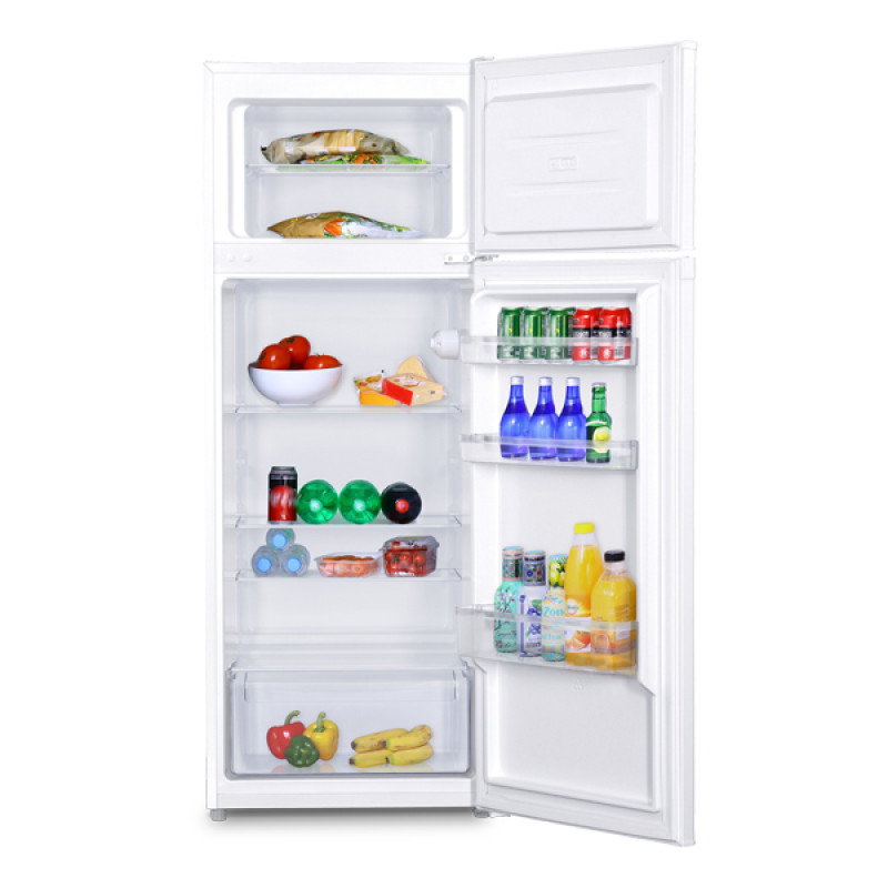 Nobu NBD143WE Ψυγείο Δίπορτο 206lt Υ143xΠ56xΒ54.5εκ. Λευκό 