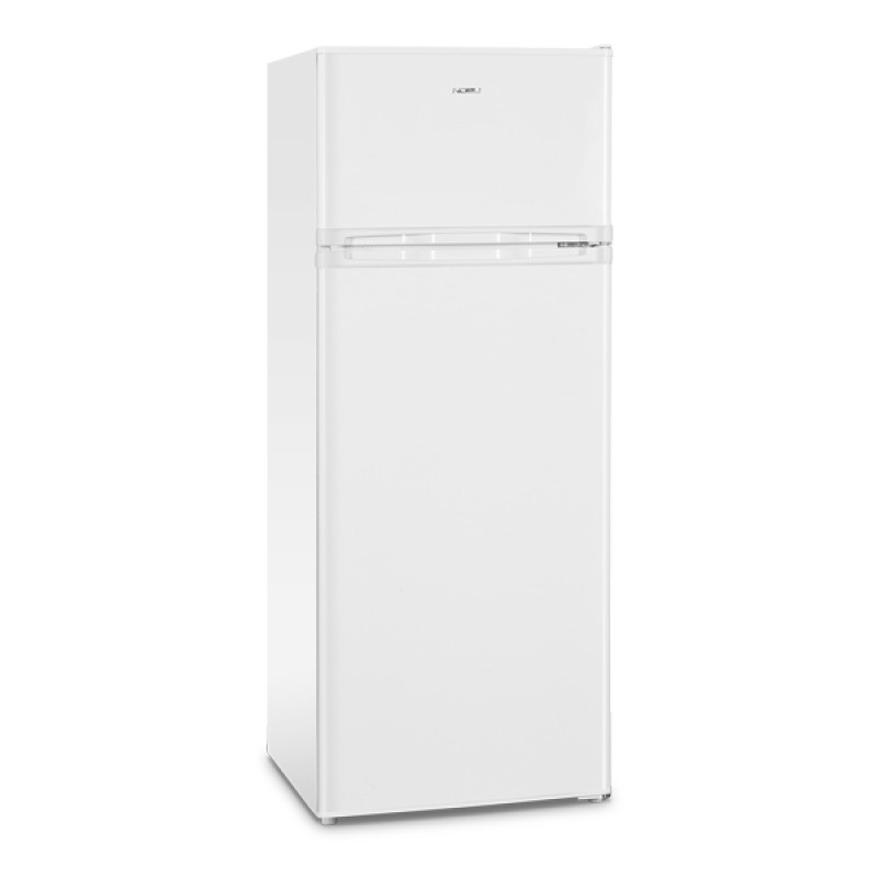 Nobu NBD143WE Ψυγείο Δίπορτο 206lt Υ143xΠ56xΒ54.5εκ. Λευκό 
