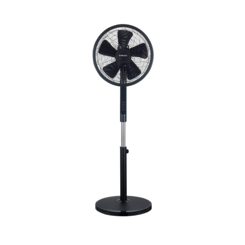 Singer 7020/01BL  Ανεμιστήρας Ορθοστάτης 55W Διαμέτρου 40cm με Τηλεχειριστήριο