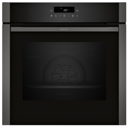 NEFF B2ACJ7AG0 εντοιχιζόμενος φούρνος, Ν 30, Graphite-Grey με Πυρολυτικό αυτόκαθαρισμό με Easy Clean και Air Fry με ταψί Air Fry & Grill 