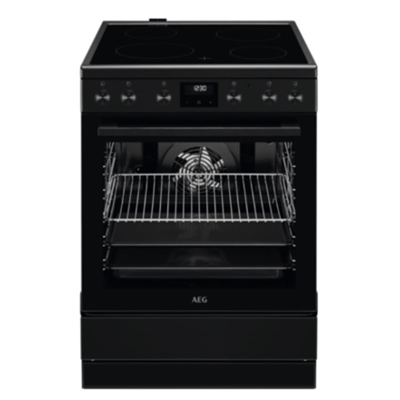 AEG CCB6441NBB 5000 SurroundCook Κουζίνα 73lt με Κεραμικές Εστίες Π60cm Μαύρη 