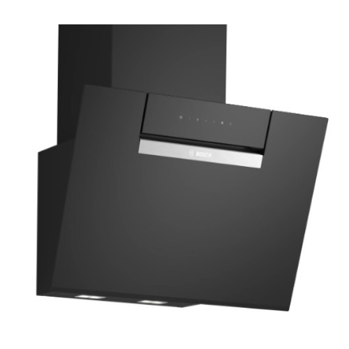 Bosch DWK67FN60  Σειρά 4 Απορροφητήρας τζάκι 60 cm clear glass black printed με  Home Connect.