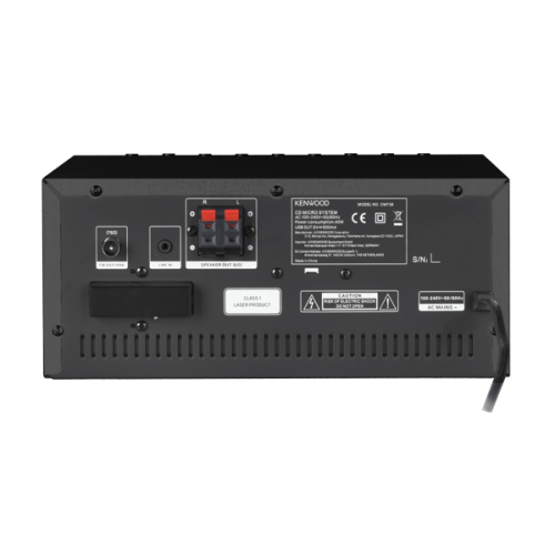 Kenwood Ηχοσύστημα 2.0 M-9000S 100W με CD / Digital Media Player, WiFi και Bluetooth Μαύρο