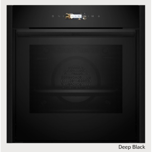  NEFF NOV60E6D2 (B59CR3AY0+Z9060DY0) Slide & Hide εντοιχιζόμενος  φούρνος 60cm της, με ανταλλάξιμα διακοσμητικά στοιχεία (YourNEFF) Deep Black