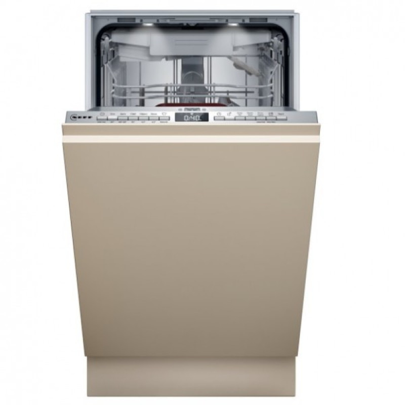 NEFF S855EMX34E ,45cm πλήρους εντοιχισμού πλυντήριο πιάτων με •	Home Connect