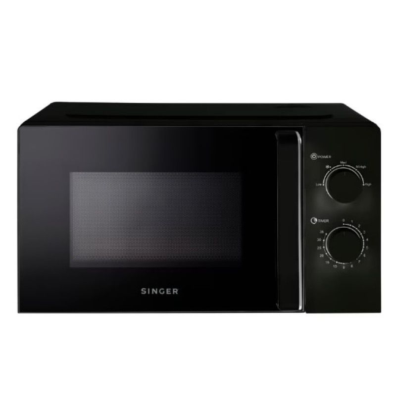 SINGER MW 20BL P70 BL 20 Lt Μαύρο Φούρνος Μικροκυμάτων