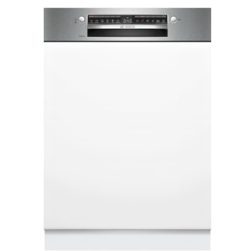 Bosch SMI4EVS04E,εντοιχιζόμενο πλυντήριο πιάτων με εμφανή μετόπη, 60 cm με  Home Connect και Πρόβλεψη κατανάλωσης