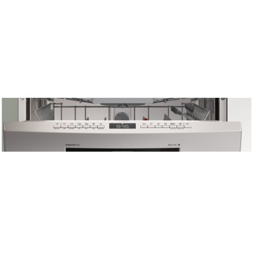  Bosch, SMS6ECI15E Eλεύθερο πλυντήριο πιάτων, Brushed steel anti-fingerprint, 60 cm,με  Home Connect