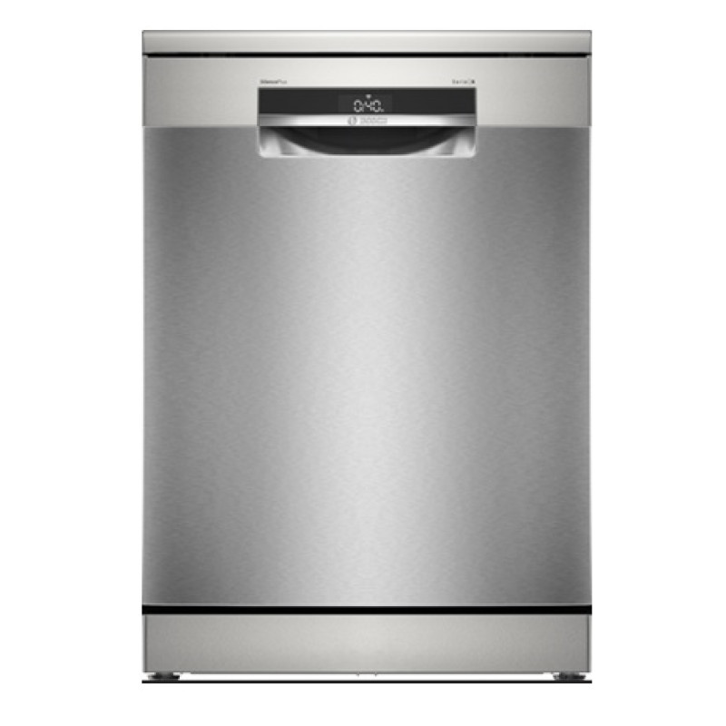  Bosch, SMS6ECI15E Eλεύθερο πλυντήριο πιάτων, Brushed steel anti-fingerprint, 60 cm,με  Home Connect