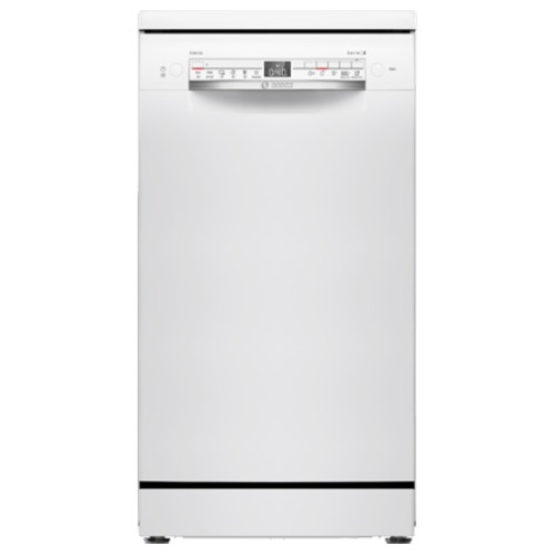 Bosch SPS2HKW58E  Ελεύθερο Πλυντήριο Πιάτων με Wi-Fi για 10 Σερβίτσια Π45xY84.5εκ. Λευκό με Home Connect