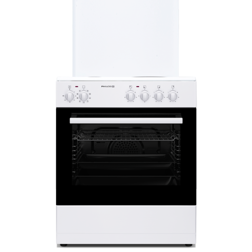 PHILCO PE 6041W ΑΕΡΟΘΕΡΜΗ 60ΛΙΤΡΑ Ηλεκτρική Κουζίνα Εμαγιέ