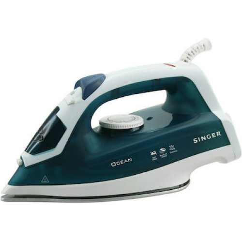 Singer STI-1715 Ocean Σίδερο Ατμού 2000W με Συνεχόμενη Παροχή 70gr/min και Κεραμική Πλάκα