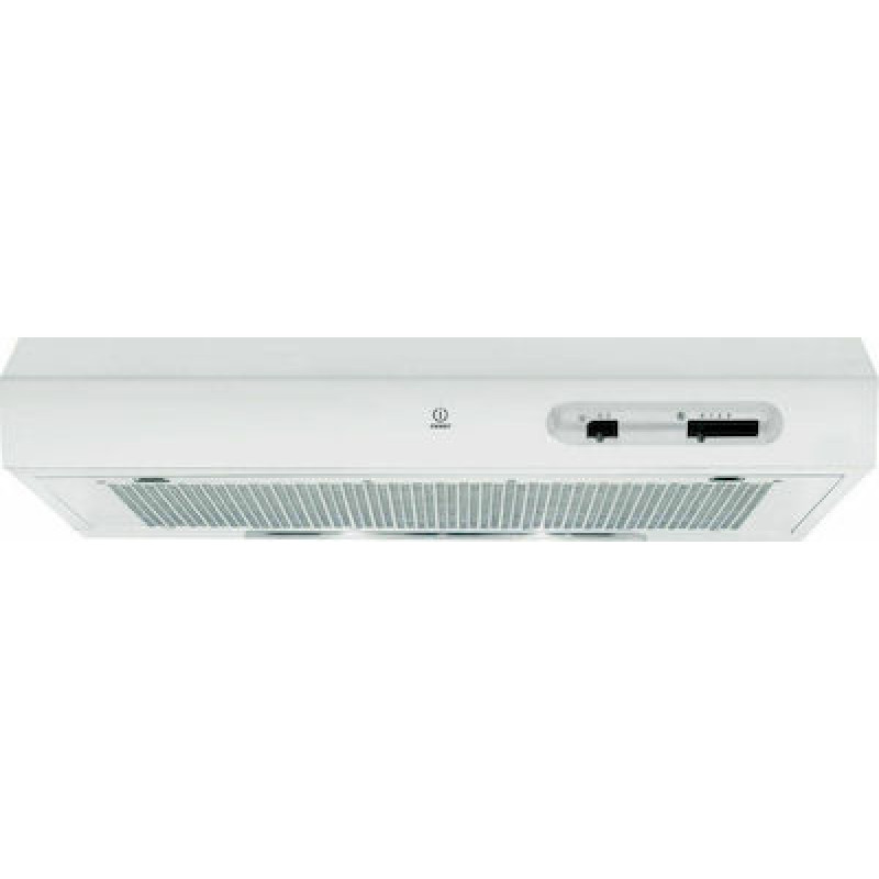 Indesit ISLK 66F LS W Ελεύθερος Απορροφητήρας 60cm Λευκός.