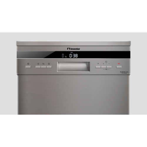 Inventor CLP-45108I Ελεύθερο Πλυντήριο Πιάτων για 10 Σερβίτσια Π45xY85εκ. Inox  + εγγύηση 3 χρόνια στην συσκευή