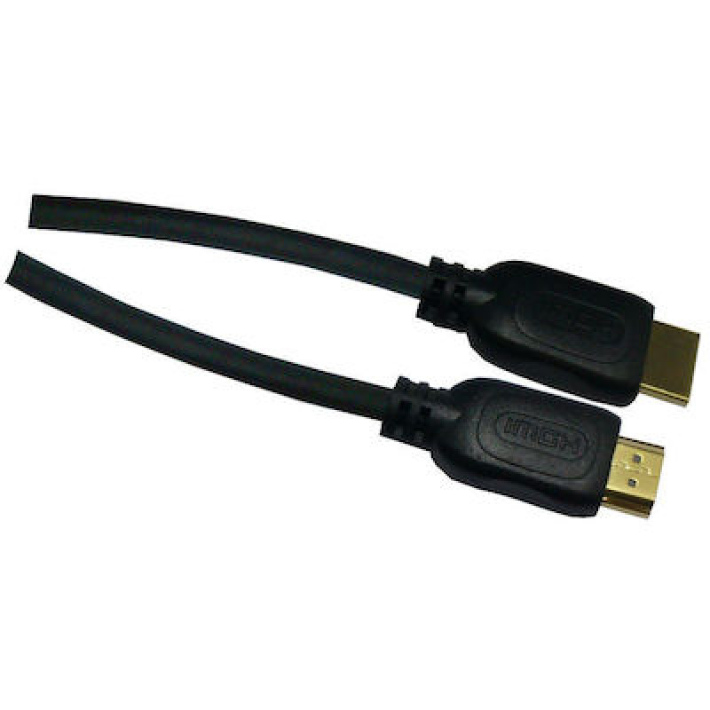 United HDM9716 HDMI 1.4 Cable HDMI male - HDMI male 1.5m Μαύρο