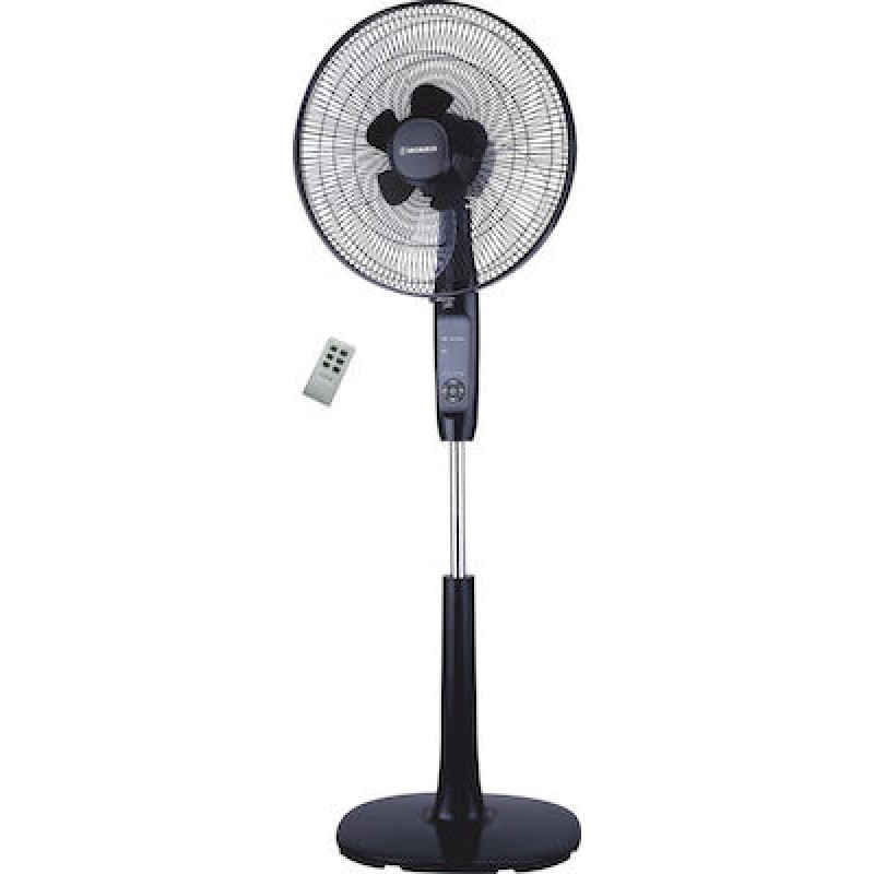 Morris MFS-16216 Ανεμιστήρας Ορθοστάτης 60W Διαμέτρου 40cm με Τηλεχειριστήριο