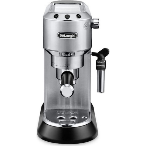 Delonghi Dedica Pump Metal Μηχανή Espresso 1300W Πίεσης 15bar Ασημί (EC 685.M) (DLGEC685.M)