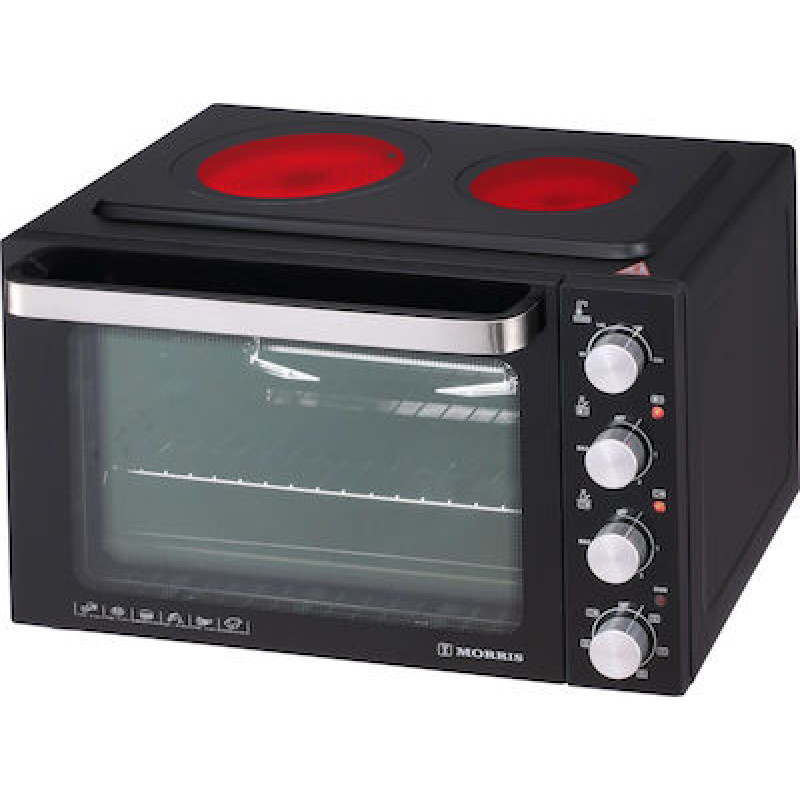 Morris MEO4820C Ηλεκτρικό Φουρνάκι 48lt με 2 Εστίες και Αέρα 