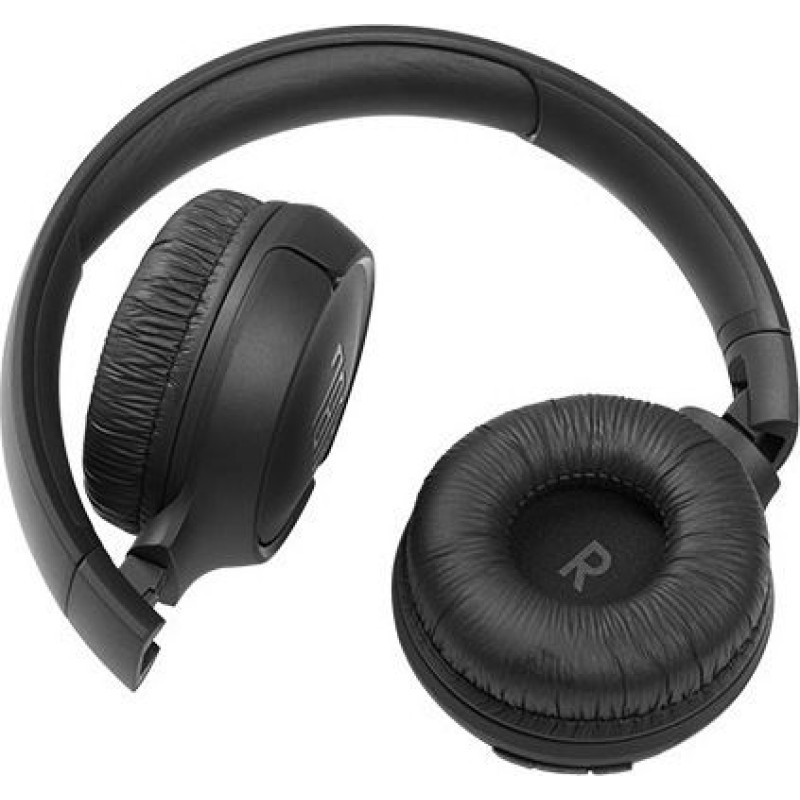 JBL Tune 510BT Ασύρματα / Ενσύρματα On Ear Ακουστικά με Ραδιόφωνο με 40 ώρες Λειτουργίας και Quick Charge Μαύρα