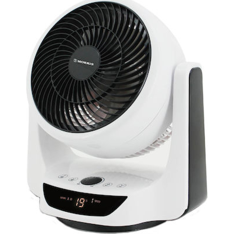 MORRIS MACI-10242 Ανεμιστήρας Box Fan 28W Διαμέτρου 25cm με Τηλεχειριστήριο