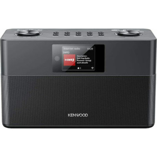 Kenwood CR-ST100S Επιτραπέζιο Ραδιόφωνο Ρεύματος DAB+ με Bluetooth και USB Μαύρο