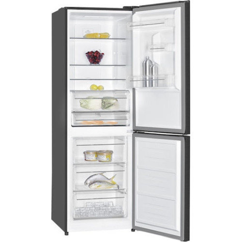 Davoline CBNF 357 BL ΝΕ Ψυγειοκαταψύκτης 323lt Total NoFrost Υ185xΠ60xΒ68.5εκ. Μαύρος 801223404