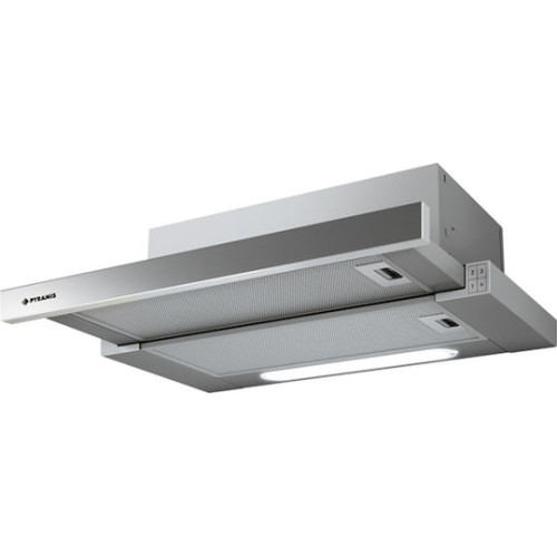 Pyramis Essential Συρόμενος Απορροφητήρας 60cm Inox (065017002)