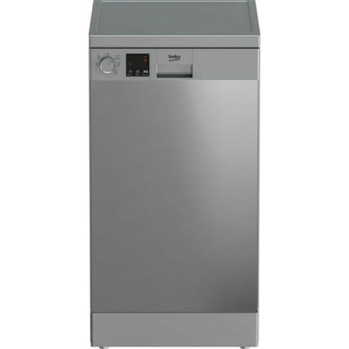 Beko DVS05024S Ελεύθερο Πλυντήριο Πιάτων για 10 Σερβίτσια Π45cm Inox