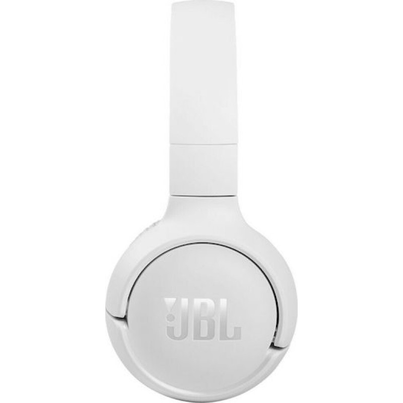 JBL Tune 510BT Ασύρματα / Ενσύρματα On Ear Ακουστικά με 40 ώρες Λειτουργίας και Quick Charge Λευκά