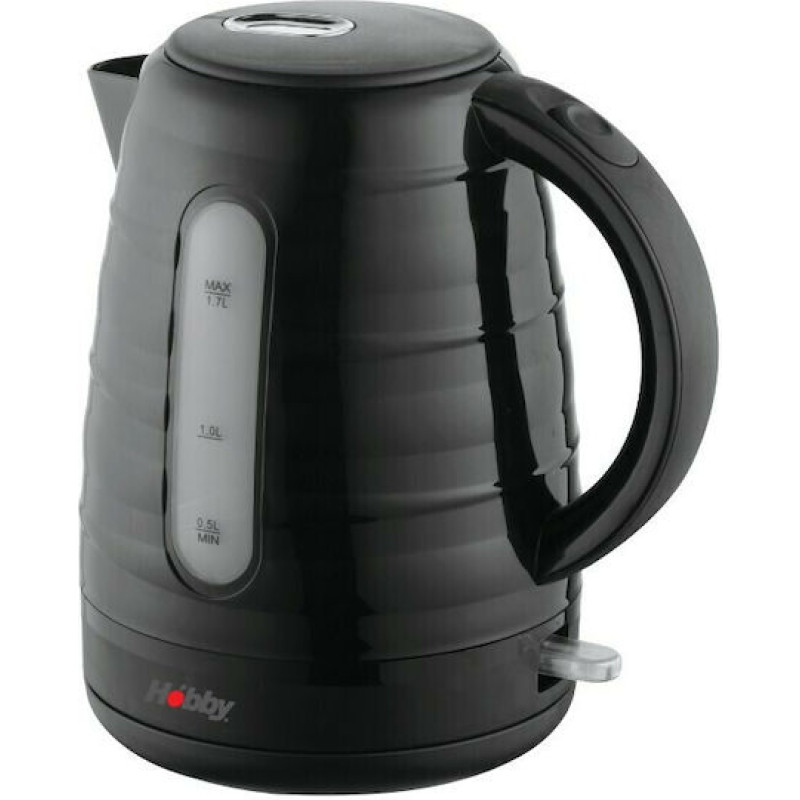 Hobby HCK-40353 Βραστήρας 1.7lt 2200W Μαύρος