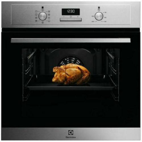 Electrolux EOF3H50BX Φούρνος άνω Πάγκου 65lt χωρίς Εστίες Π56εκ. Γκρι