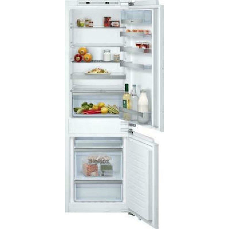 Neff KI7863DD0 Εντοιχιζόμενος Ψυγειοκαταψύκτης 260lt NoFrost Υ177.2xΠ55.8xΒ54.8εκ. Λευκός 
