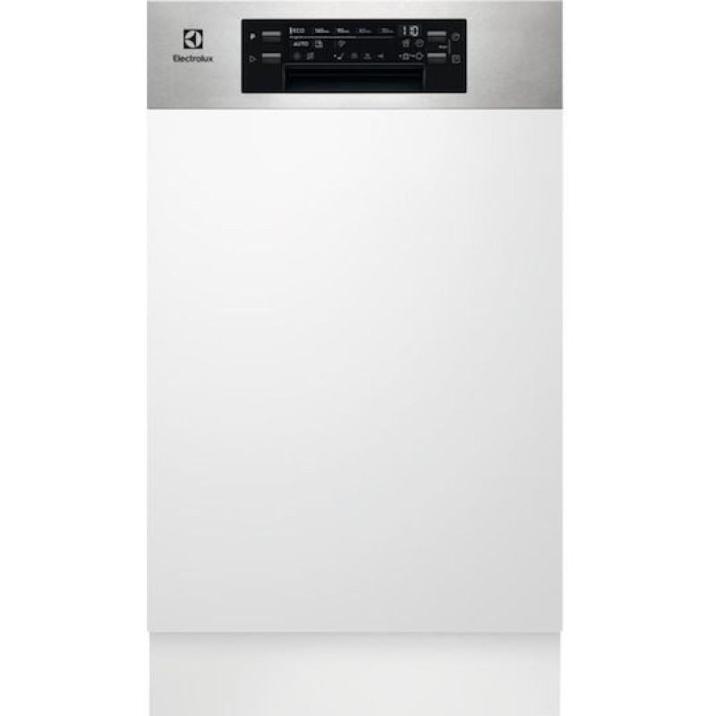 Electrolux EES42210IX Εντοιχιζόμενο Πλυντήριο Πιάτων για 9 Σερβίτσια Π45εκ.
