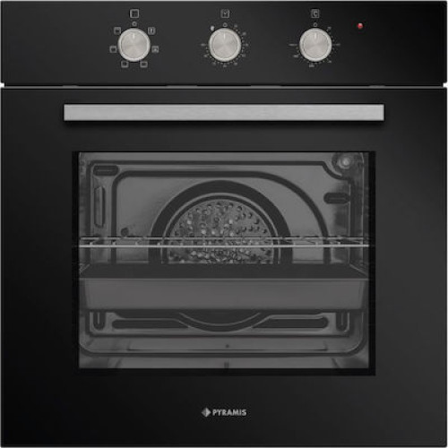 Pyramis 731016PK Φούρνος άνω Πάγκου 73lt χωρίς Εστίες Π59.5εκ. Μαύρος (034067501).