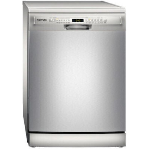 Pitsos DSF60I01 Ελεύθερο Πλυντήριο Πιάτων για 12 Σερβίτσια Π60xY85εκ. Inox