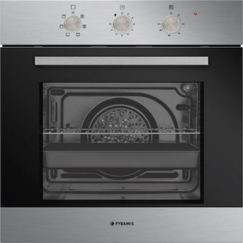 Pyramis 731016PK Φούρνος άνω Πάγκου 73lt χωρίς Εστίες Π59.5εκ. Inox (034067401)