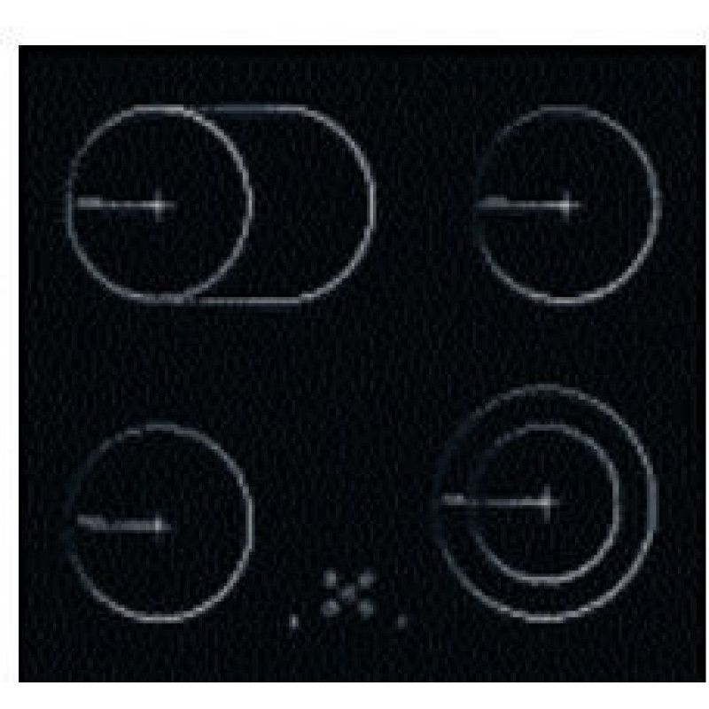 Tesla HV6420SB Κεραμική Εστία Αυτόνομη 59x52εκ.