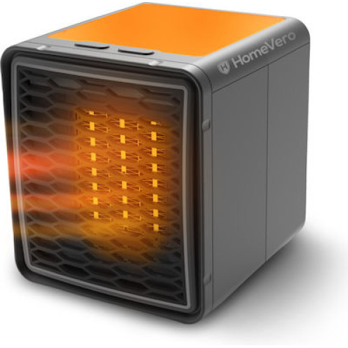 HomeVero HV-H1200 Αερόθερμο Δωματίου Δαπέδου 1200W Με φωτισμό: εναλλαγή 7 διαφορετικών χρωμάτων