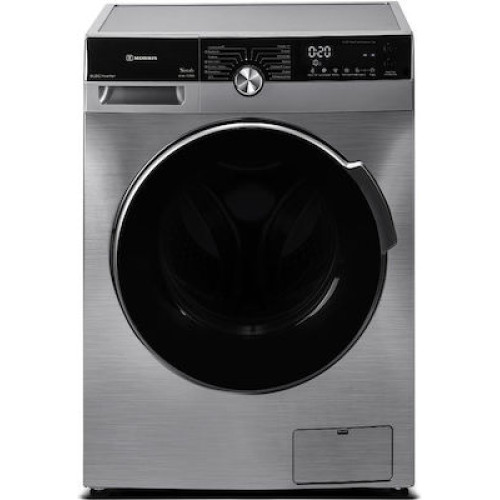 Morris WIX-10158 Πλυντήριο Ρούχων 10kg με Ατμό 1500 Στροφών Ασημί 