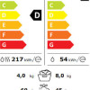 AEG L7WBE68SI Πλυντήριο-Στεγνωτήριο Ρούχων 8kg/4kg Ατμού 1600 Στροφές