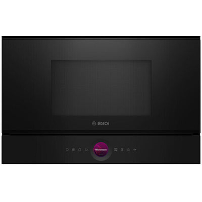 Bosch BEL7321B1 Εντοιχιζόμενος Φούρνος Μικροκυμάτων με Grill 21lt Μαύρος