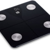 IQ SC-744BT Smart Ζυγαριά 180kg με Λιπομετρητή & Bluetooth Μαύρη 