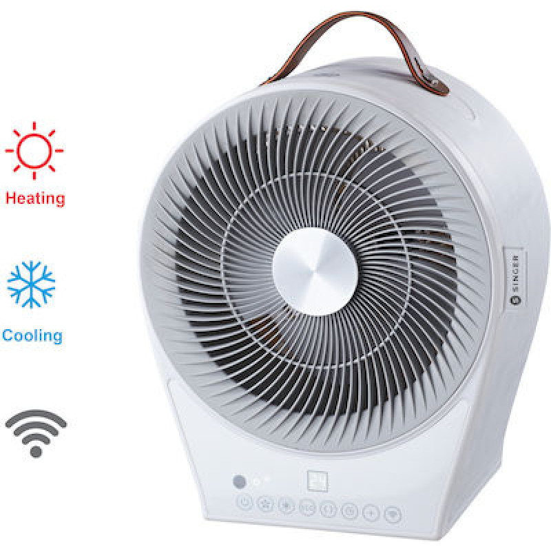 Singer FHT 6320 2 σε 1 Αερόθερμο και Ανεμιστήρας με WiFi