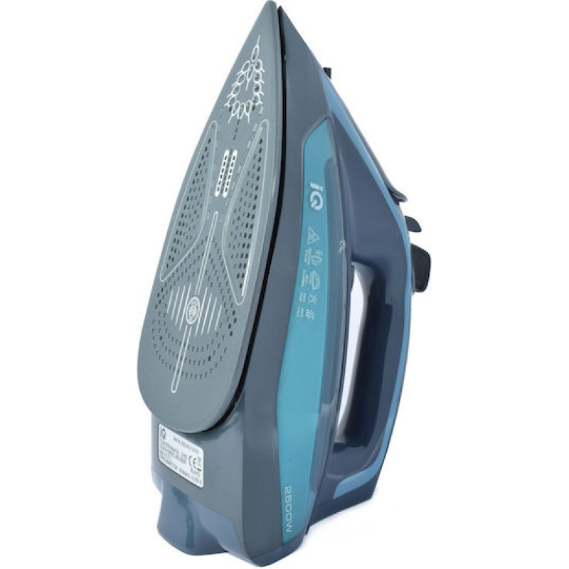 IQ EI-855 Σίδερο Ατμού 2600W με Κεραμική Πλάκα και Συνεχόμενη Παροχή 30gr/min