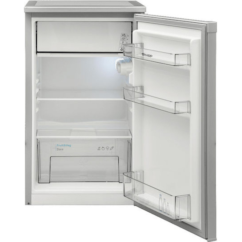 Sharp SJ-UE088T0S Mini Bar 89lt Υ82.1xΠ48xΒ50εκ. Inox 